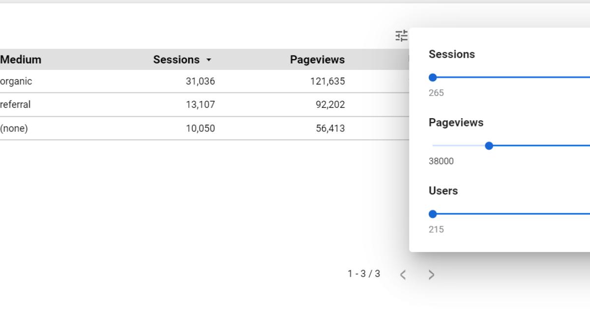 Thêm nhiều giá trị vào metric slider